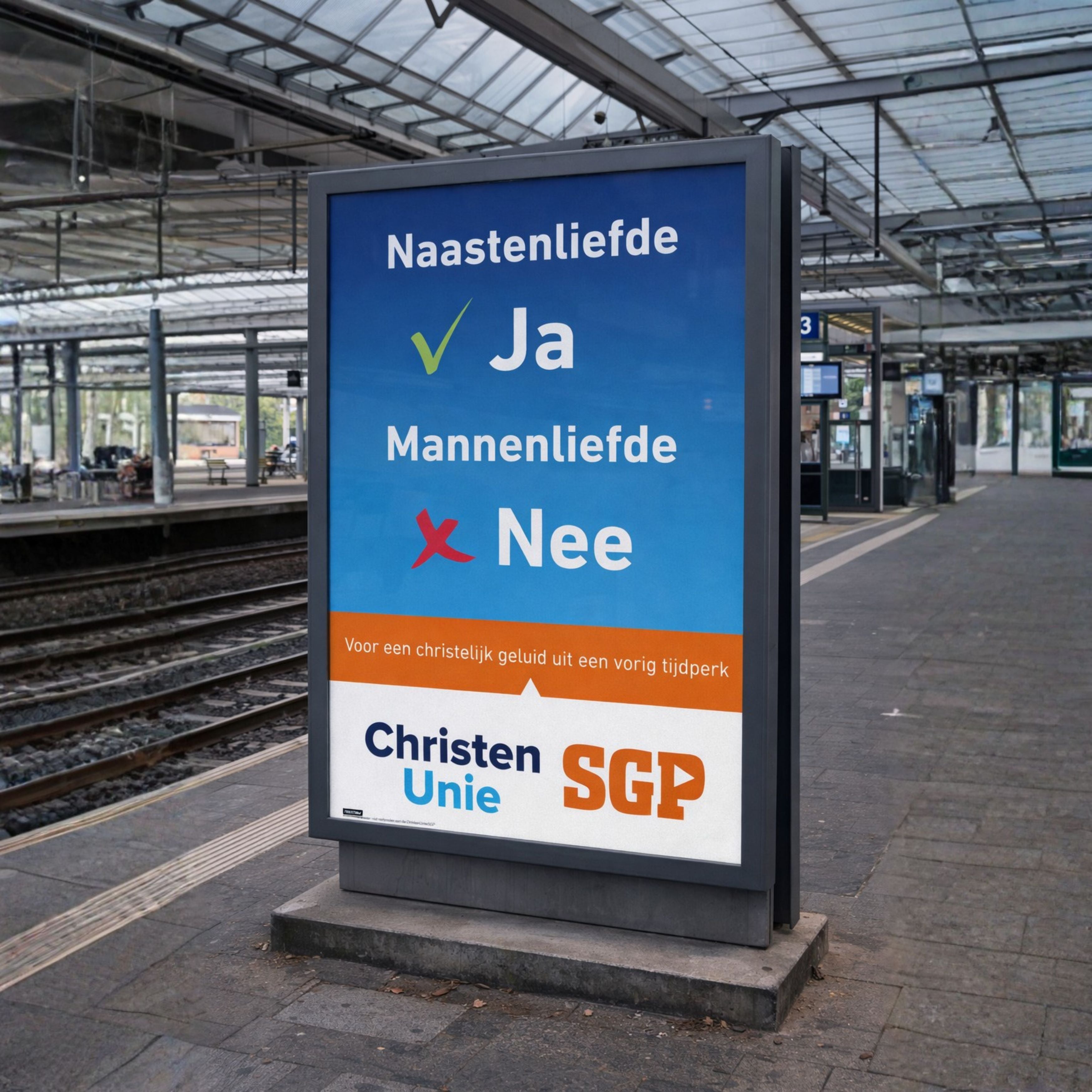 Poster ChristenUnie/SGP