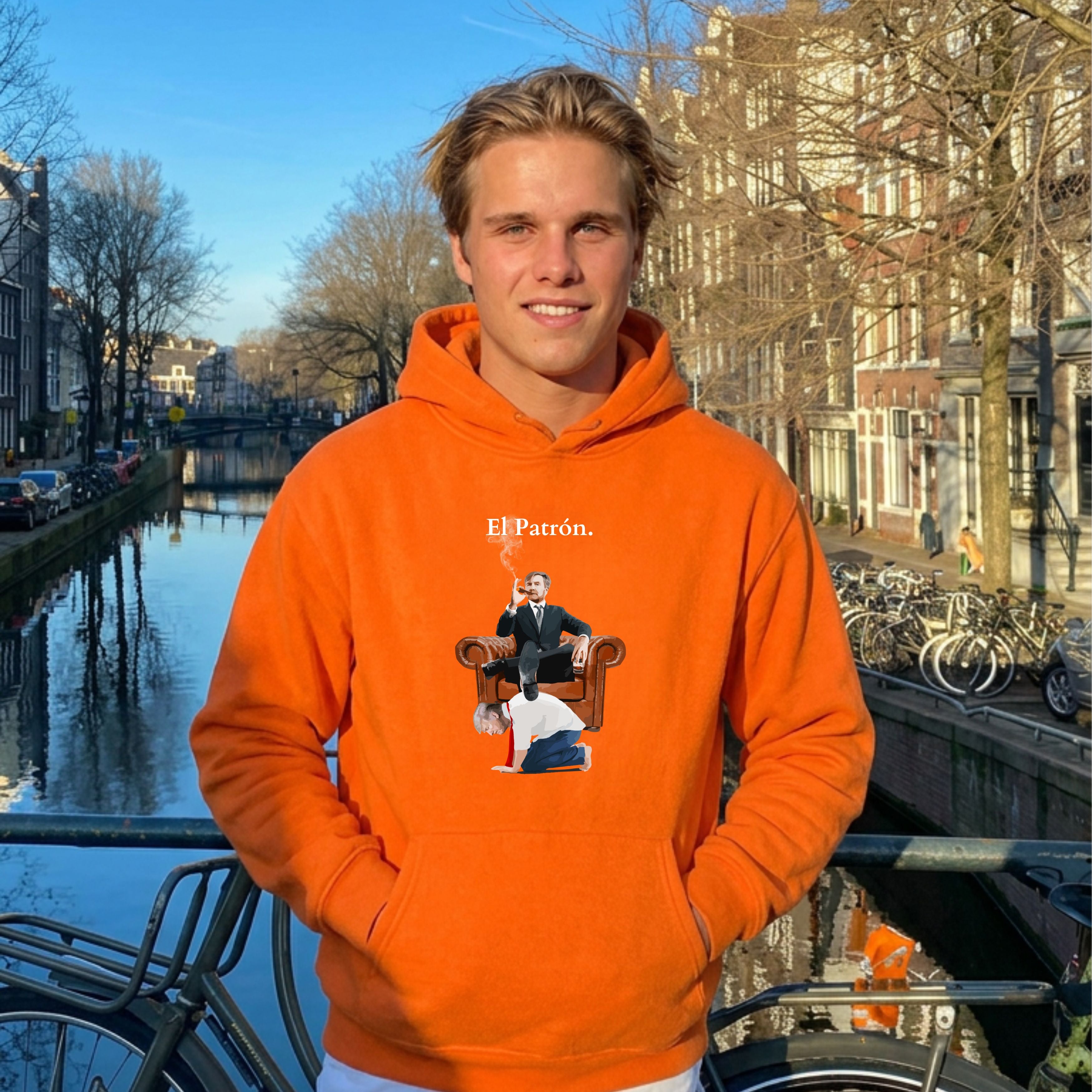 Koningsdag trui El Patrón x Trump