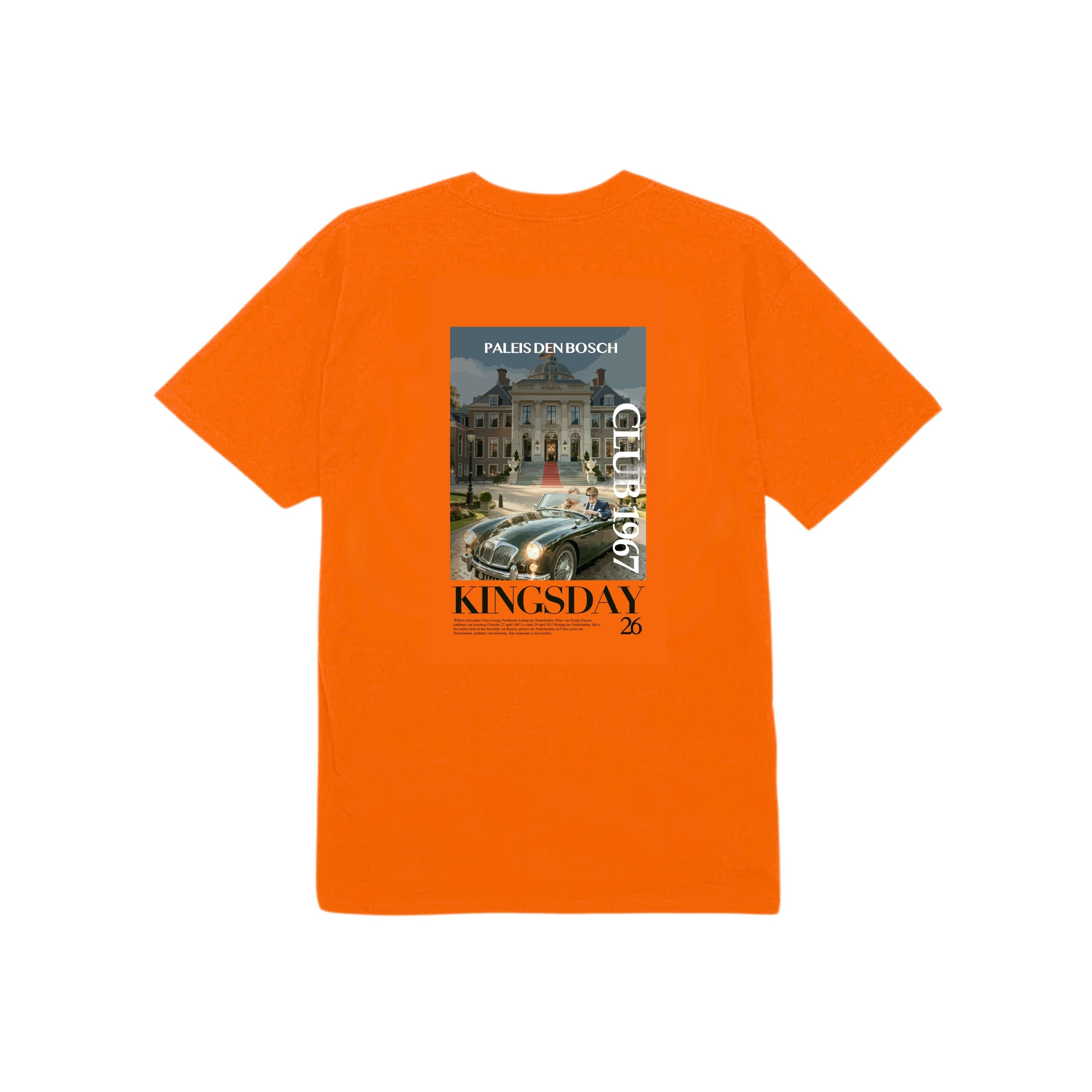 Koningsdag T-shirt - Paleis den Bosch