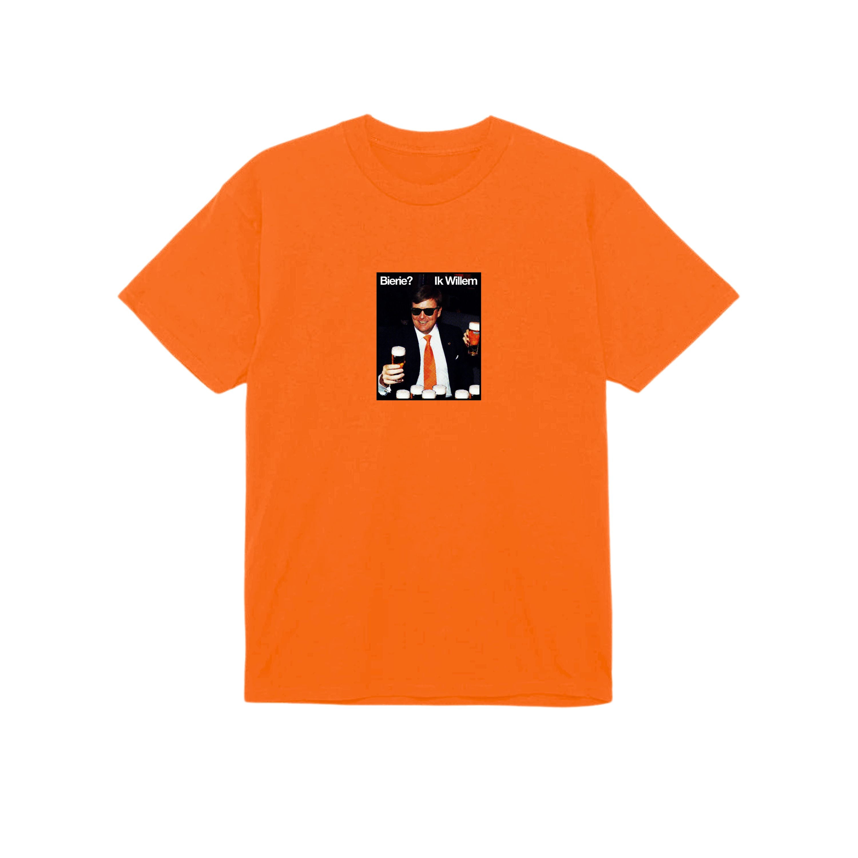 Koningsdag T-shirt - Bierie Ik Willem