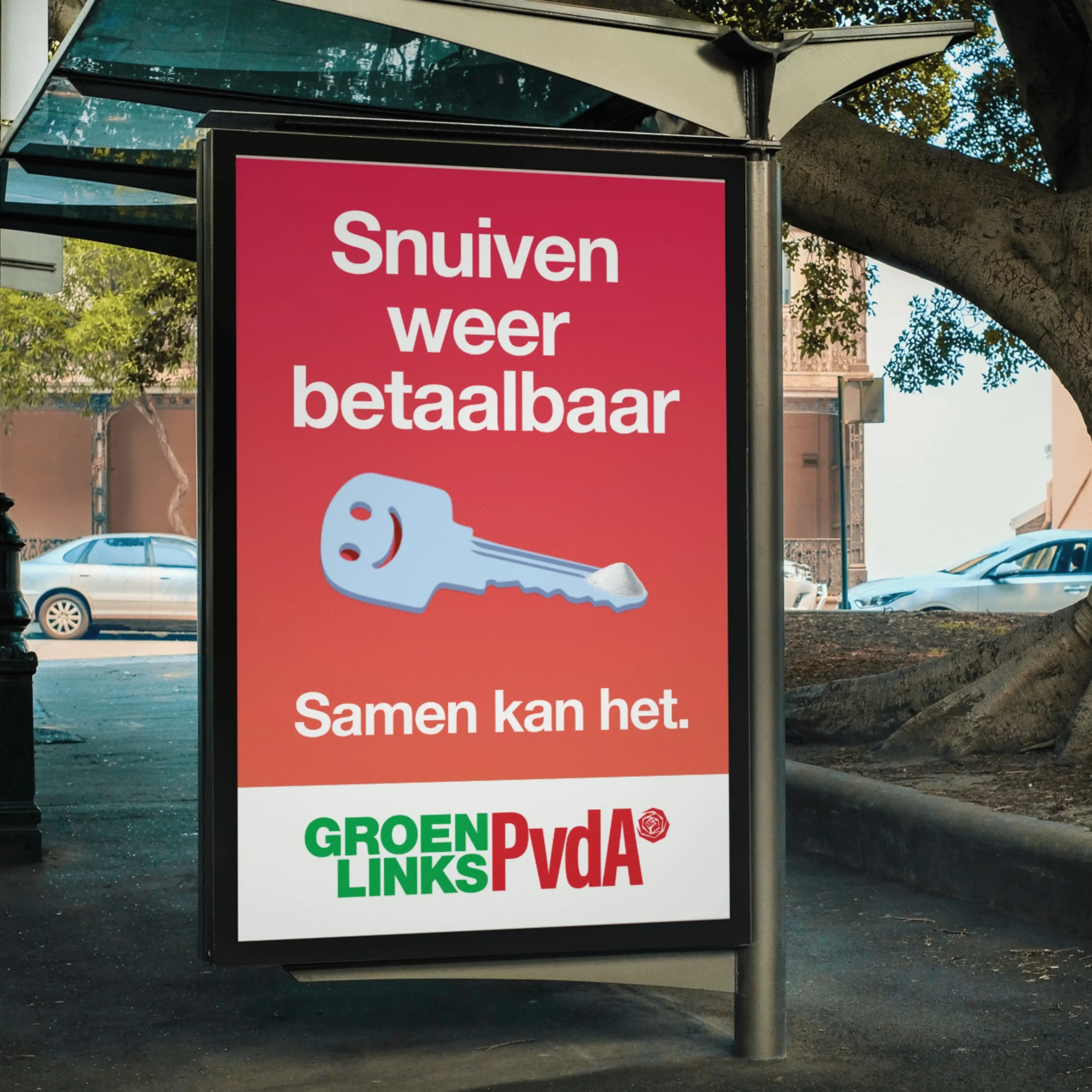 Poster GroenLinks-PvdA