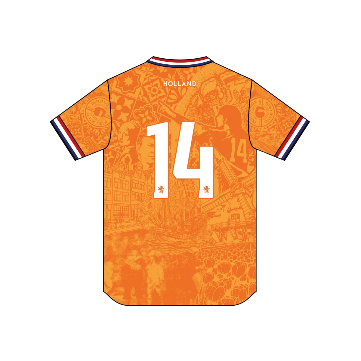 Voetbalshirt Hollands Glorie - STUDENTENKAK x Belanesia